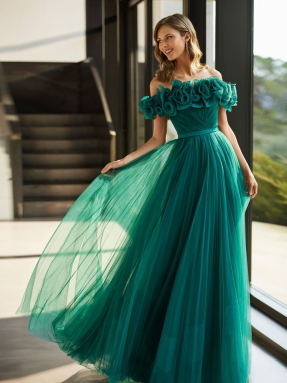 EVENING DRESS 2024 Marfil by Rosa Clará 8JD6