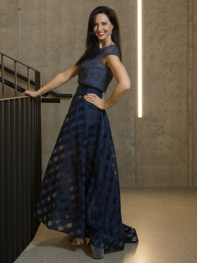 EVENING DRESS 2024 Nuance Blue