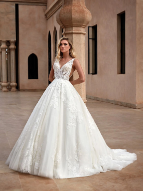 Svatební šaty Pronovias Huron 2026