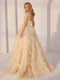 Maturitní šaty Mori Lee 49220 champagne 2026