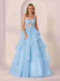 Maturitní šaty Mori Lee 49279 blue 2026