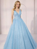 Maturitní šaty Mori Lee 49290 blue 2027