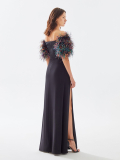 EVENING DRESSES Tarik Ediz Viola 2024