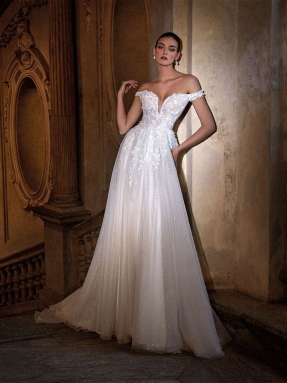 SVATEBNÍ ŠATY 2024 Atelier Pronovias Turmalin