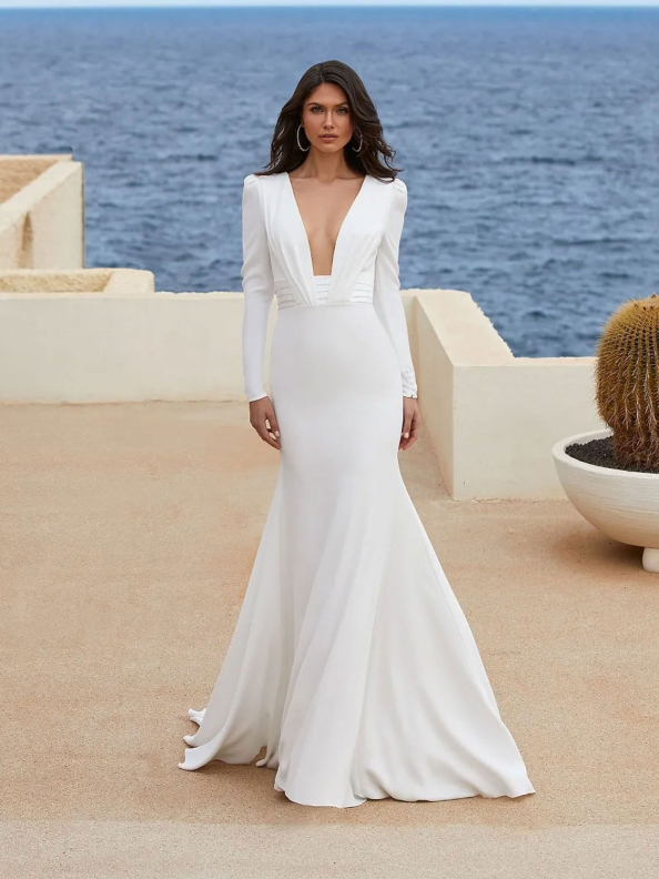 WEDDING DRESSES Pronovias Adrienne 2023 