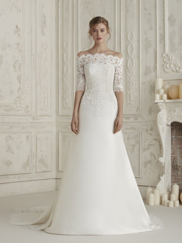 Svatební šaty Pronovias Eline 2020 