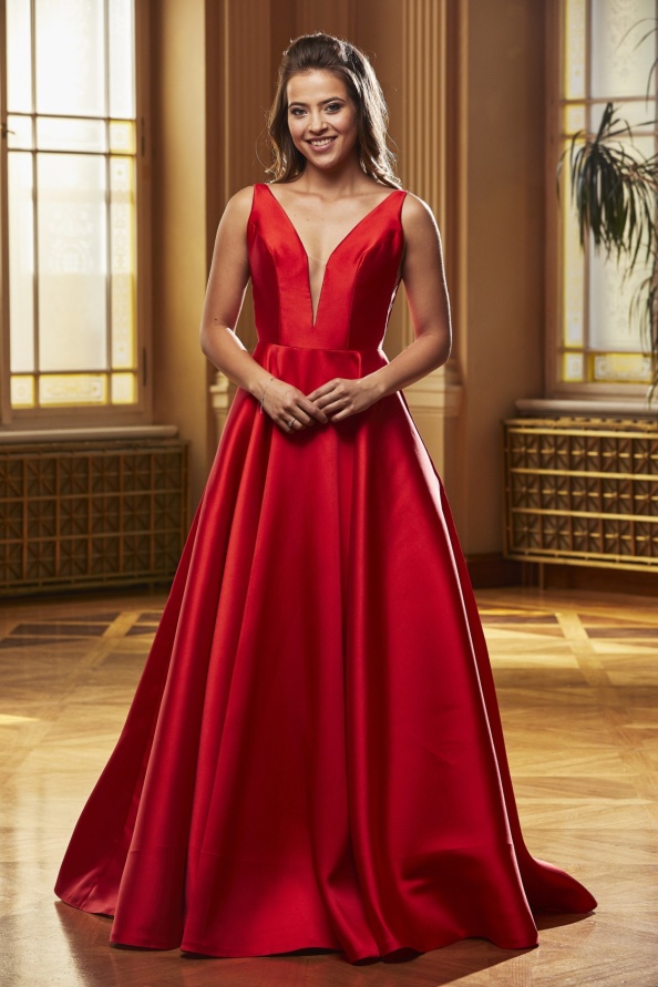 Společenské šaty Pronovias TE Style 91 RED 2021 